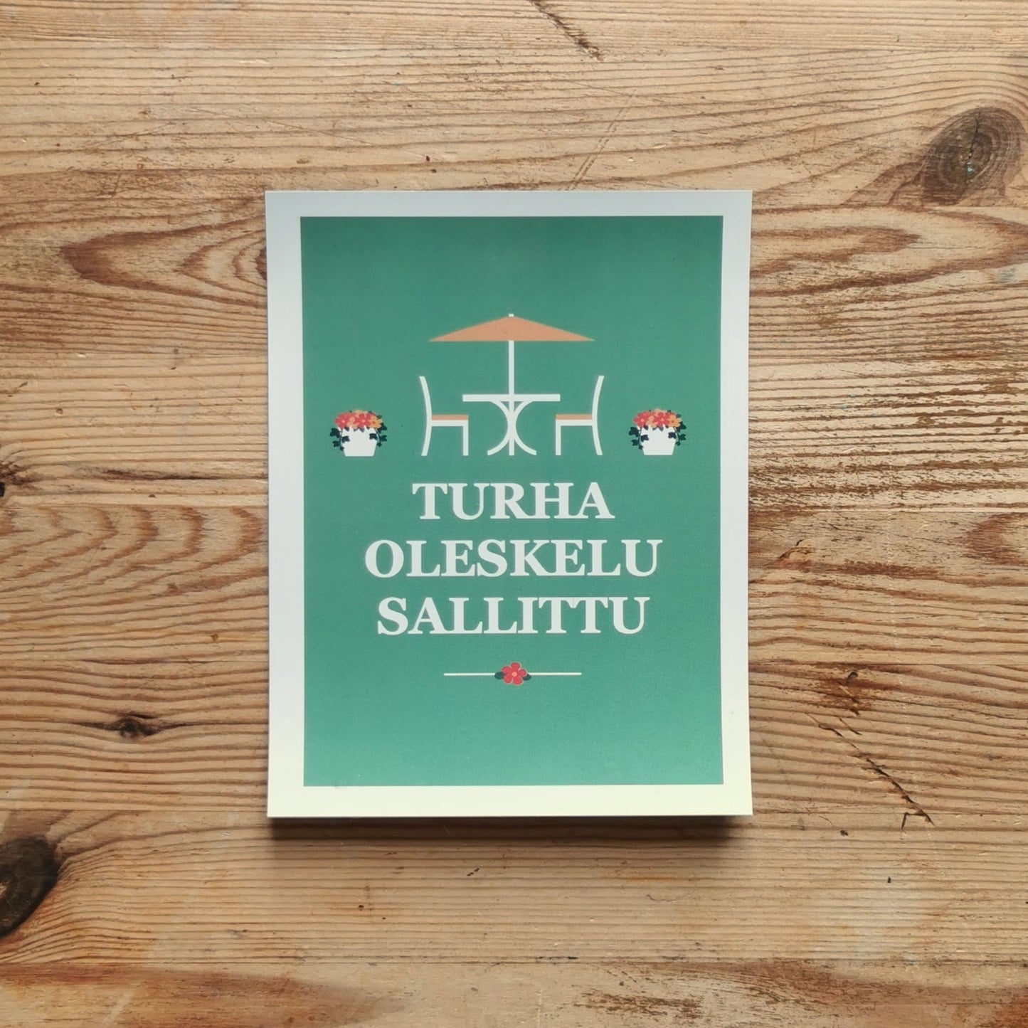 Magneetti, "Turha oleskelu sallittu"