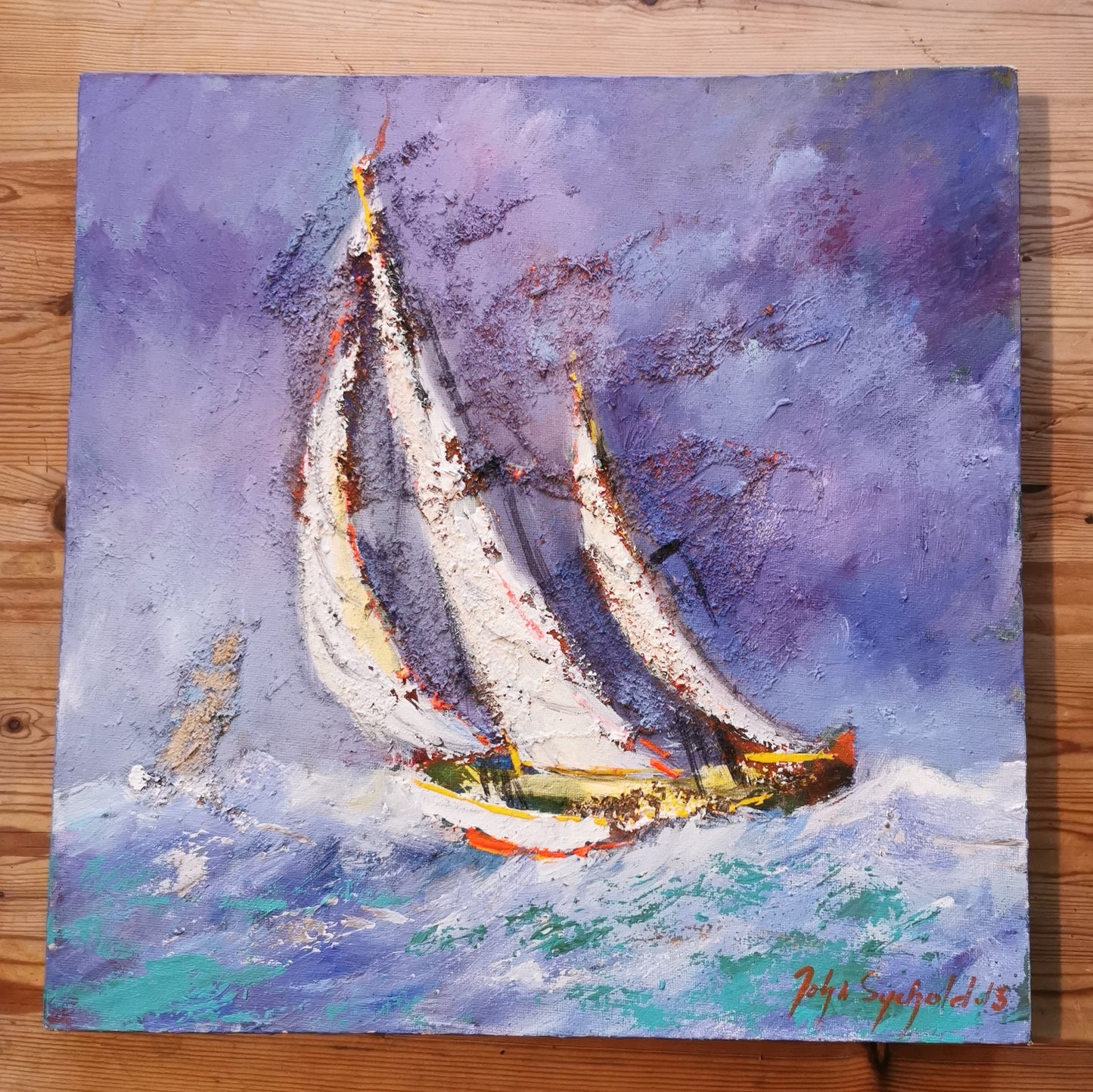 Maalaus "Fresh Winds" by John Sychold