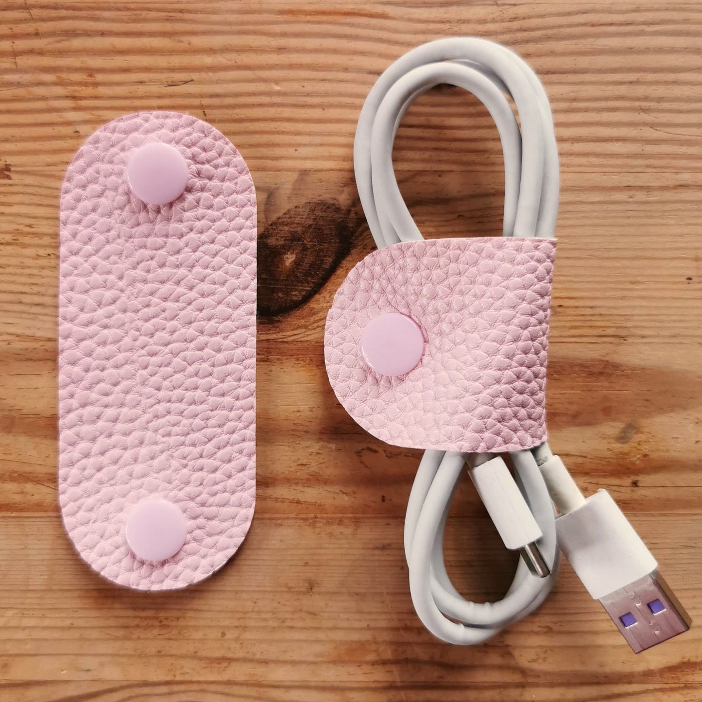 Johtohali PIENI 2 kpl, puuteriroosa