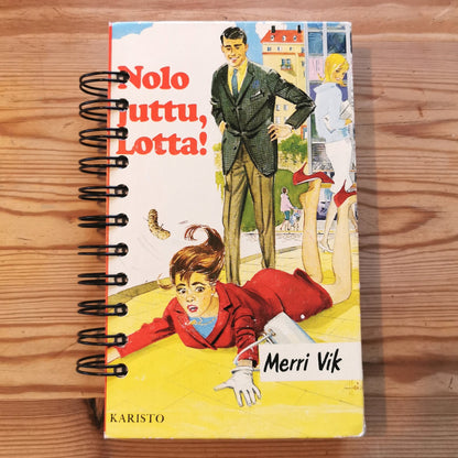 Muistikirja "Nolo juttu Lotta"