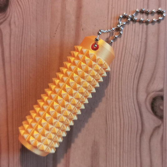 Piikkifidget kullankeltainen