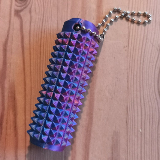 Piikkifidget sinipunainen liukuvärjätty