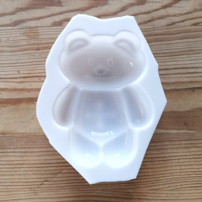 Hermohali 456 Nalle (muovi- ja akryylitäyte, syvänsininen helmiäisvärjätty massa) +MUOTTI